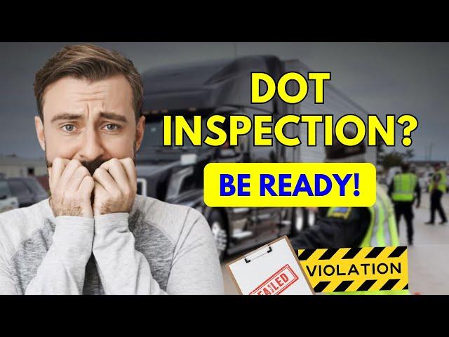 Truckers! Be Ready for DOT Inspection Requests
