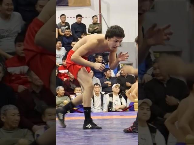 Красивая победа #борьба #саха #хапсагай #якутия #wrestling #sport