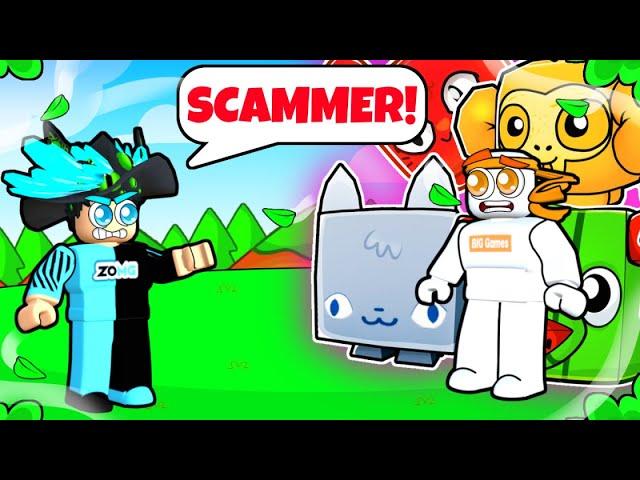 THEY *SCAMMED* ME IN PET SIMULATOR X... (OOF)