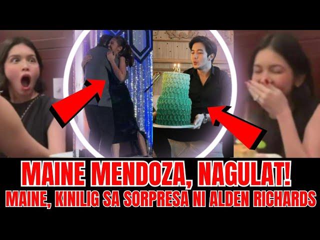 SPOTTED! Maine Mendoza, may INAMIN! Alden Richards, PATAGONG SINORPRESA si MENGGAY? ALDUB UPDATE NOW