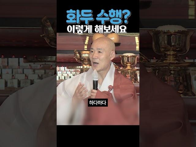 스님, 화두를 어떻게 듭니까? #영진스님 #간화선 #화두