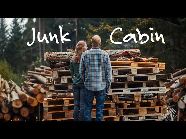 Father and Daughter Build a $143 Junk Cabin in the Danish “Wilderness”