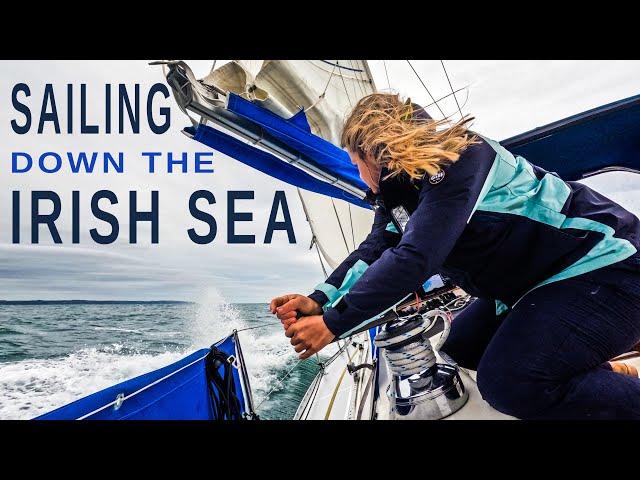 NO-GO - Change of Plan | Sailing 281 miles in Irish Sea - Sailing Florence Around Britain Ep.195