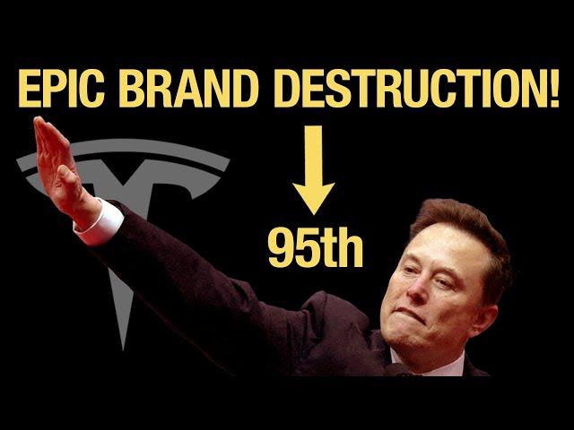Reputation Poll Reveals Tesla's EPIC Brand Damage