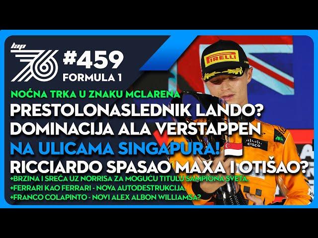 Lap76 #459 F1: Lando Norris - treća pobeda u 2024. za otvorenu bitku za krunu prvaka sveta!