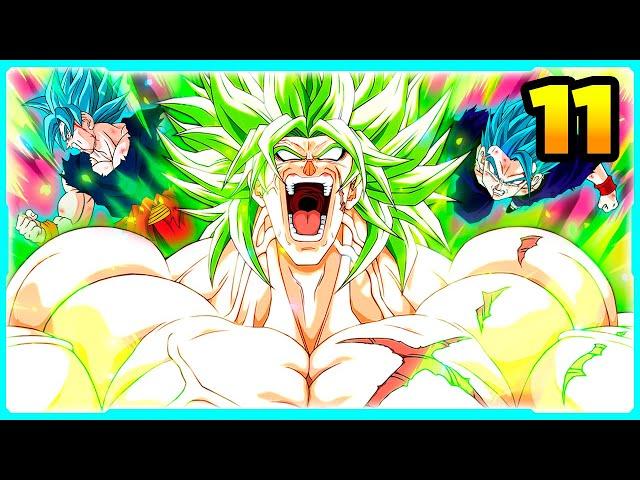 GOKU, VEGETA & GOHAN vs BROLY | Fan Animation | MIKOSHIN SAGA · 11