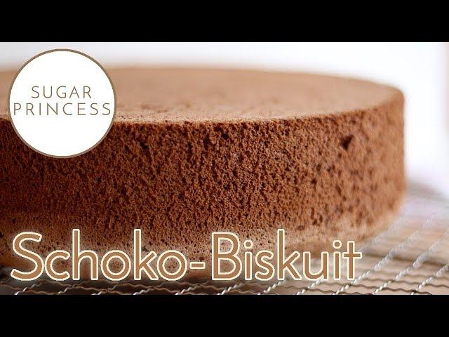 Chocolate biscuit basic recipe - super high and fluffy