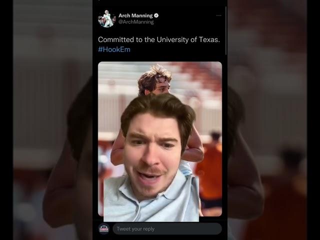 Arch Manning Makes His OFFICIAL College Decision!