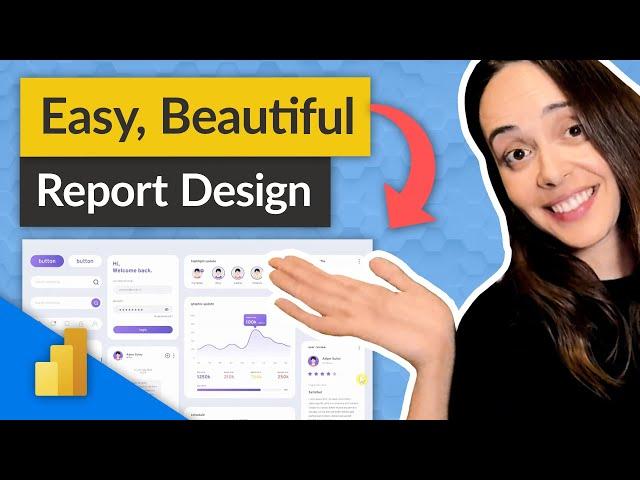 Want a BEAUTIFUL Power BI Report? Start here!