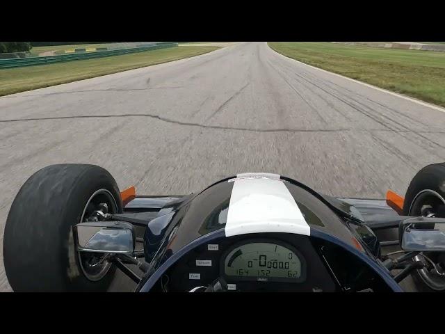 Out Lap in the Formula Mazda at VIRginia International Raceway!