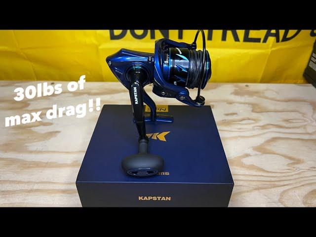 KastKing KAPSTAN SE | Best Amazon Saltwater Fishing Reel | IPX6 Rated w/ 30 LBS Of Max Drag!!