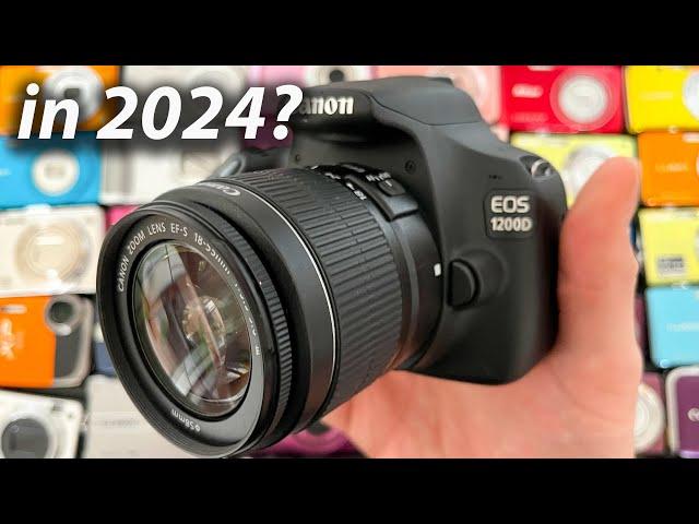 Canon 1200D / Rebel T5 - Review camera + photography video speed tests in 2024