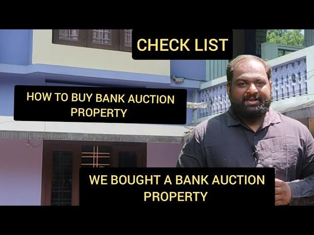 HOW TO BUY PROPERTY THROUGH BANK AUCTION OR BIDDING PROCESS |TAMIL| THIS IS HOW RICH BECOME RICHER