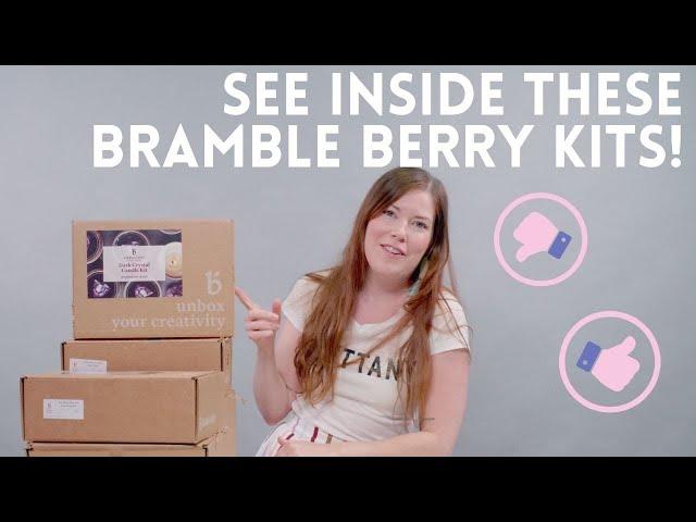 Bramble Berry Review & Unboxing 5 Different Craft Kits!