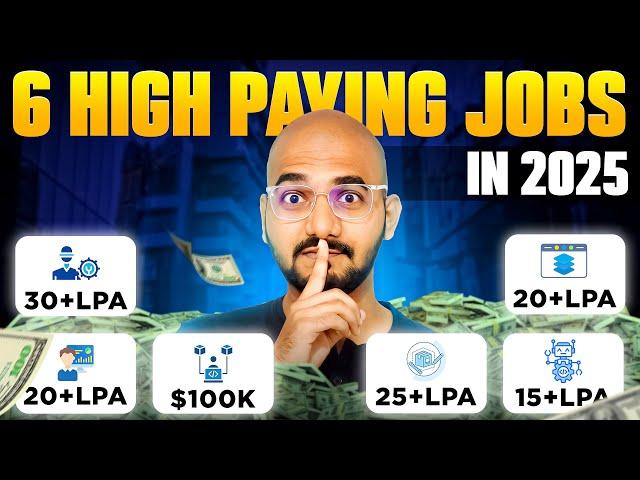 6 High Paying Jobs for 2025 You Can Start Planning For! | in Tamil | Thoufiq M