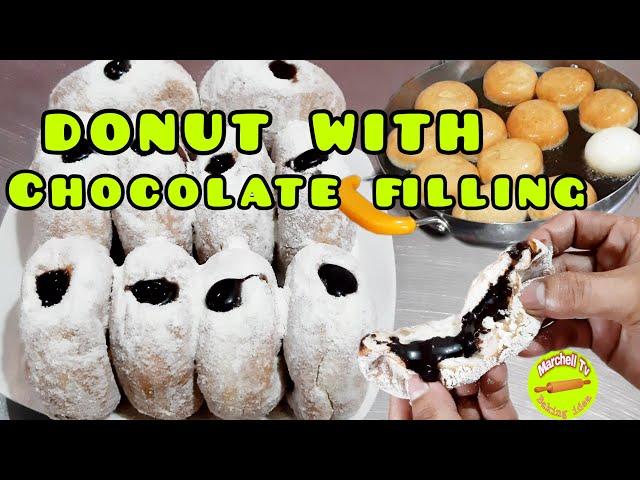 EASIEST WAY TO MAKE DOUGHNUT WITH CHOCOLATE FILLINGHOW TO MAKE DONUT?BAKERY BUSINESS,BAKING IDEA