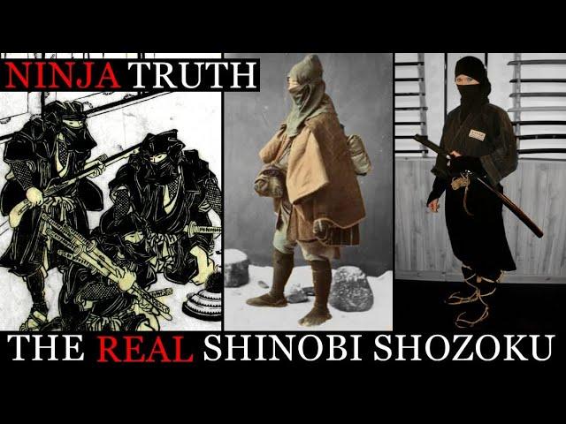 Ninja Truth - The REAL Shinobi Shozoku | Historical Ninjutsu Training Techniques (Ninpo)