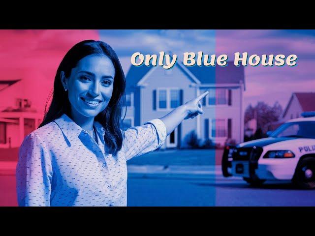 Why is this the only BLUE house on the street?