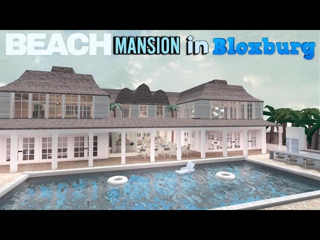 BUILDING A BEACH MANSION IN BLOXBURG