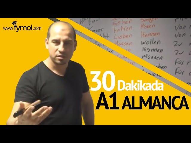 30  Dakikada  A1 Almanca öğreniyorum| Dünyanın En Hızlı Öğreten Öğretmeni| Online Deutsch Lernen