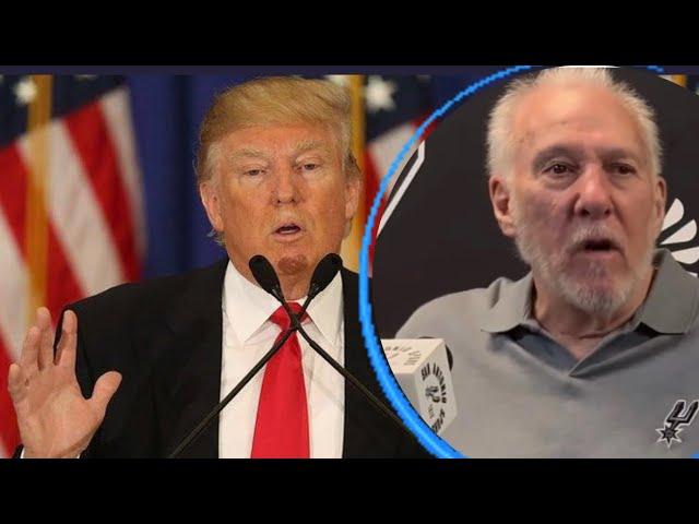 Spurs Gregg Popovich Calls Donald Trump 'Racist Liar' & 'Pathetic' in Presidential Election Rant