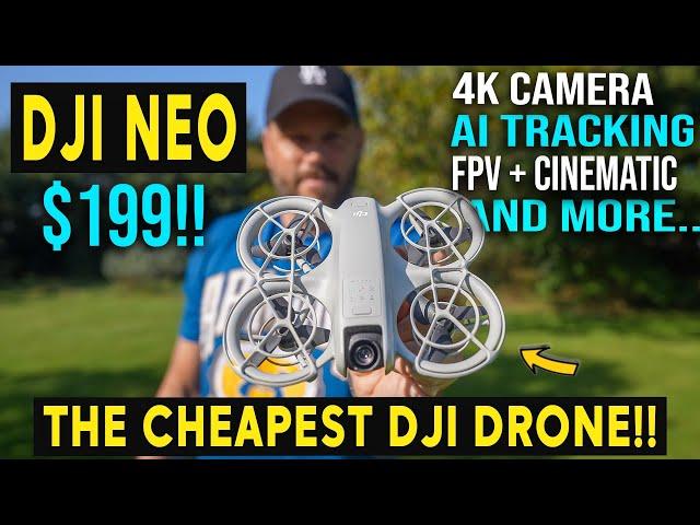 DJI NEO Review - 4K SELF FLYING DRONE