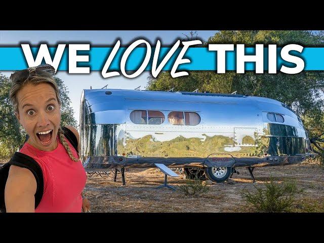 The PERFECT Travel Trailer for Off Grid Camping - Bowlus Volterra #rvlife