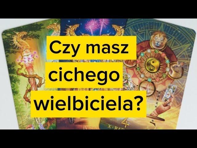 Czy masz cichego wielbiciela?️ Tarot ️