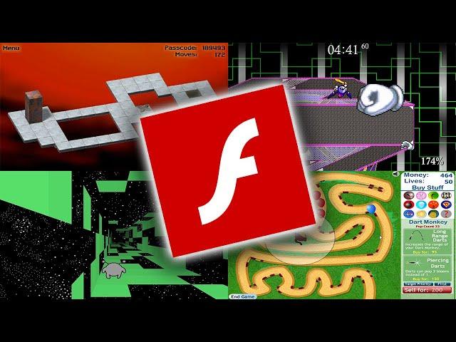 Playing Old 2000s Flash Games (and a farewell to Miniclip)