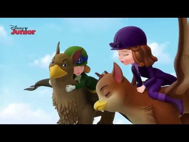 Sofia The First | Griffin Riding | Disney Junior UK