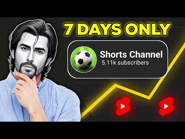 Can I Monetize My Shorts Channel in Just 7 Days? (Copy Paste)