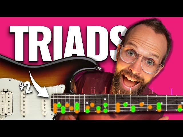 3 Exercises to MASTER guitar TRIADS