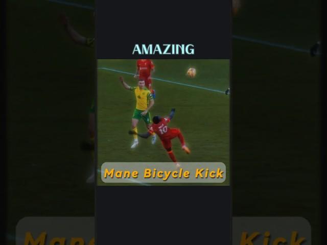Mané Bicycle Kick vs Norwich #liverpool