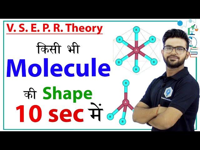 VSEPR theory chemical bonding Chemistry Class 11