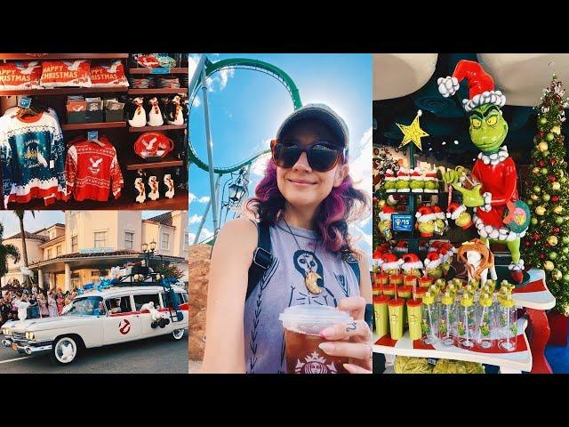 POV you’re hanging out w/ me at Universal :) Holiday Shopping + I finally saw the parade!