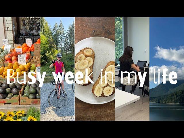 A busy week in the life