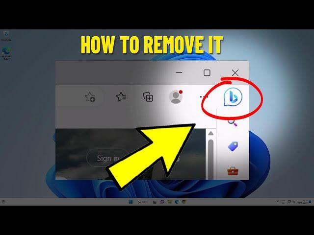 Remove Bing Discover Button From Microsoft Edge | How To Get Rid Of discover bing button edge 