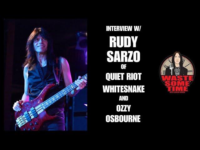 Interview with Rudy Sarzo - Quiet Riot, Ozzy Osbourne, Whitesnake & more