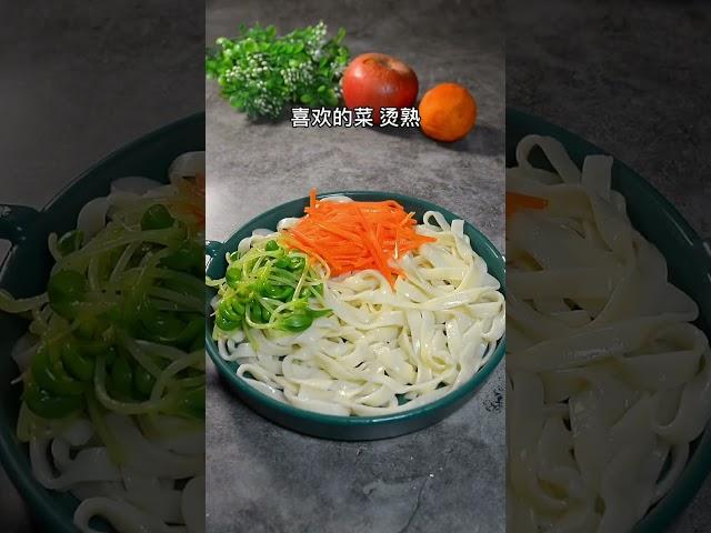 Make sauce noodles with Huang Lei Easy 2 minutes Korean sauce noodles are so delicious Healing food