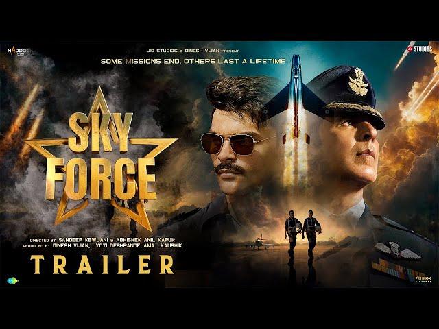 Sky Force - Trailer | Akshay Kumar | Sara Ali Khan | Veer P | Dinesh Vijan | Sky Force Movie Trailer