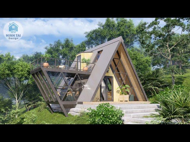 A-Frame Cabin House - Minh Tai Design MTD18