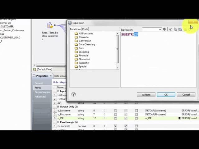 Beginners Informatica Big Data (BDM/DEI) Data Quality create your first IDQ mapping tutorial 2