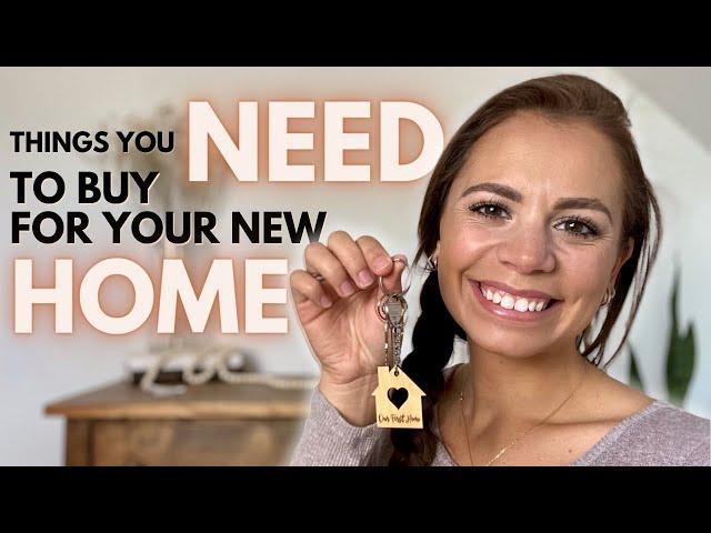 5 Things You NEED To Buy For Your New Home