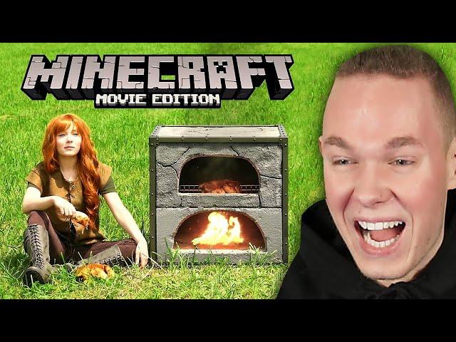 Wir SCHAUEN einen ECHTEN MINECRAFT KINO FILM! 