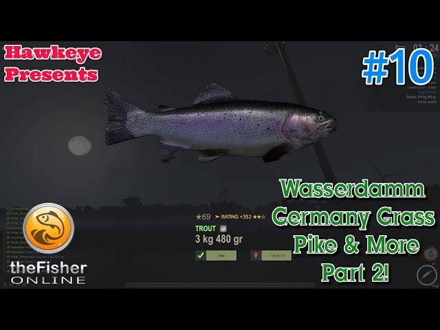 theFisher Online - Wasserdamm Germany Grass Pike & More - Part 2!