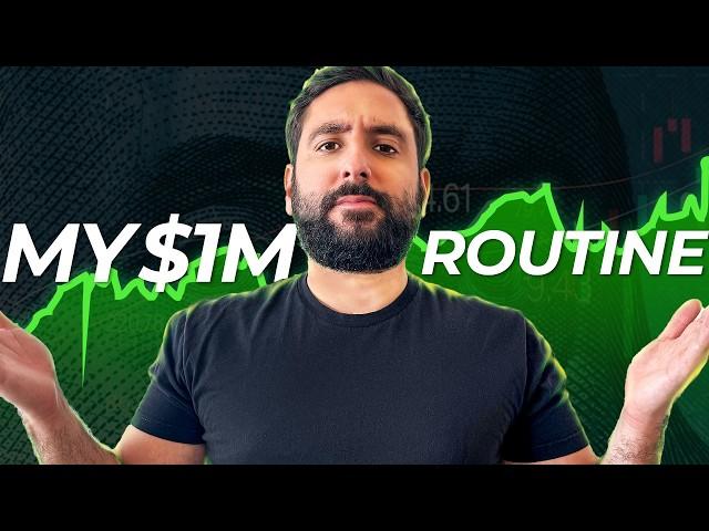 Morning Routine of a Millionaire Stock Trader | My Day Trading Process EXPLAINED In DETAIL !!!!