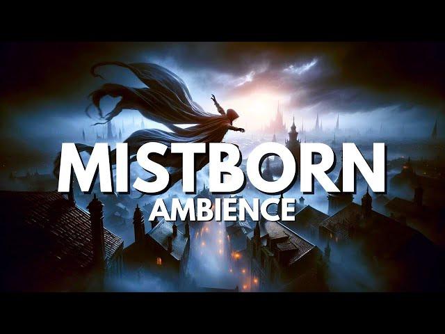 Mistborn Ambience | Background Music for Reading Brandon Sanderson with Sounds and Animations