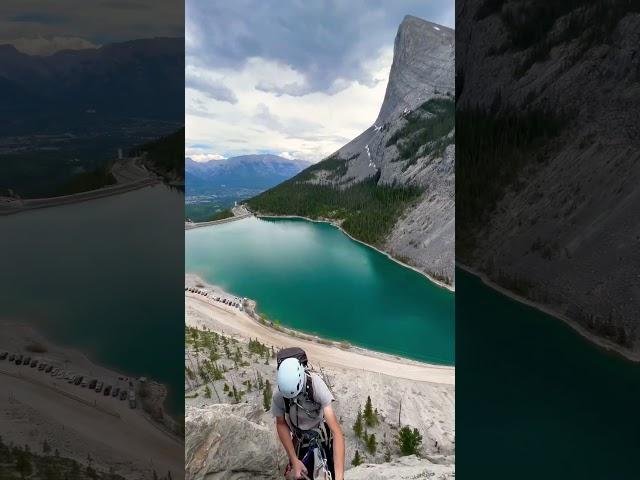 Beautiful Climb Canmore #banff #lakelouise #canmore #nature #mountains #kananaskis