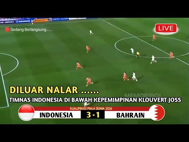  SEDANG BERLANGSUNG‼️ Bahrain Vs Indonesia, Round 3 Kualifikasi Piala Dunia 2026