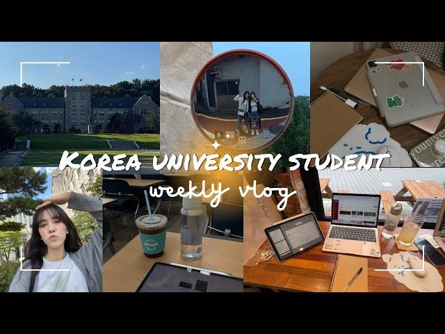 Неделя студента в Корее | Korea University weekly vlog